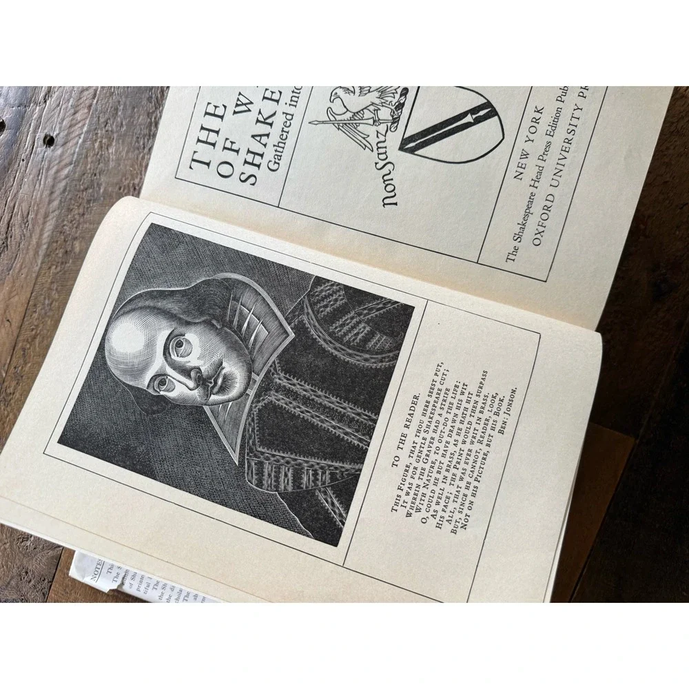 The Works of William Shakespeare Complete in One Volume Oxford University Press